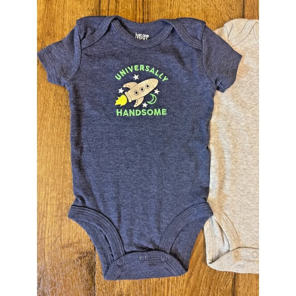 Carters Baby Boy 3 Months Clothes Lot Tees Shirts Bodysuits Rompers Mighty‎ Cute